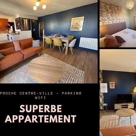 Dahlia, Appt Cosy Avec Parking Et Balcon Caen Exterior foto