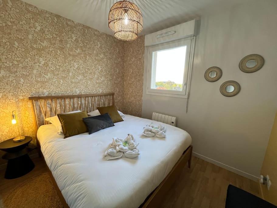 Dahlia, Appt Cosy Avec Parking Et Balcon Caen Exterior foto